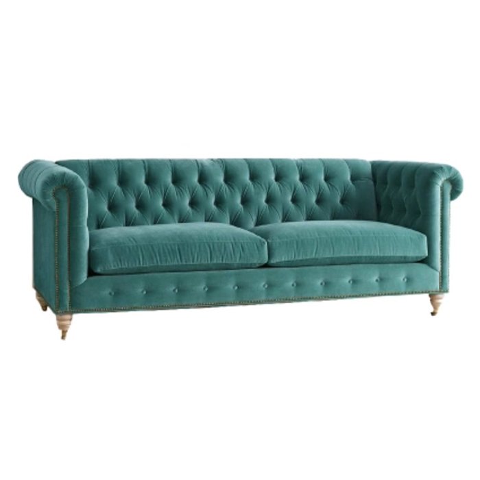   Velvet Lyre Chesterfield Sofa     ()  ̆ ̆   -- | Loft Concept 
