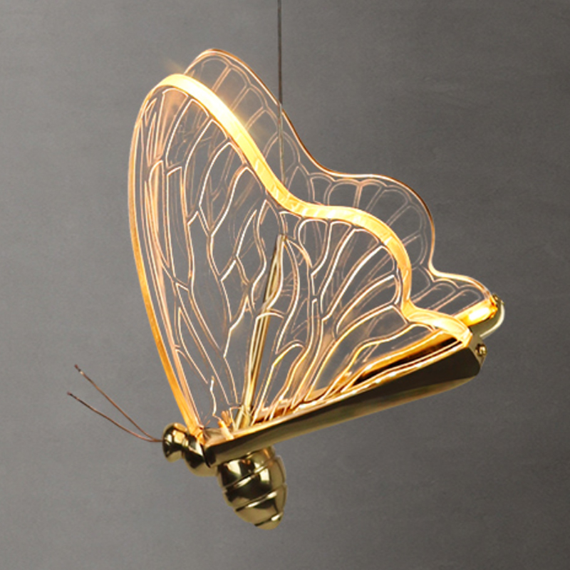  Glass butterfly chandelier C      -- | Loft Concept 