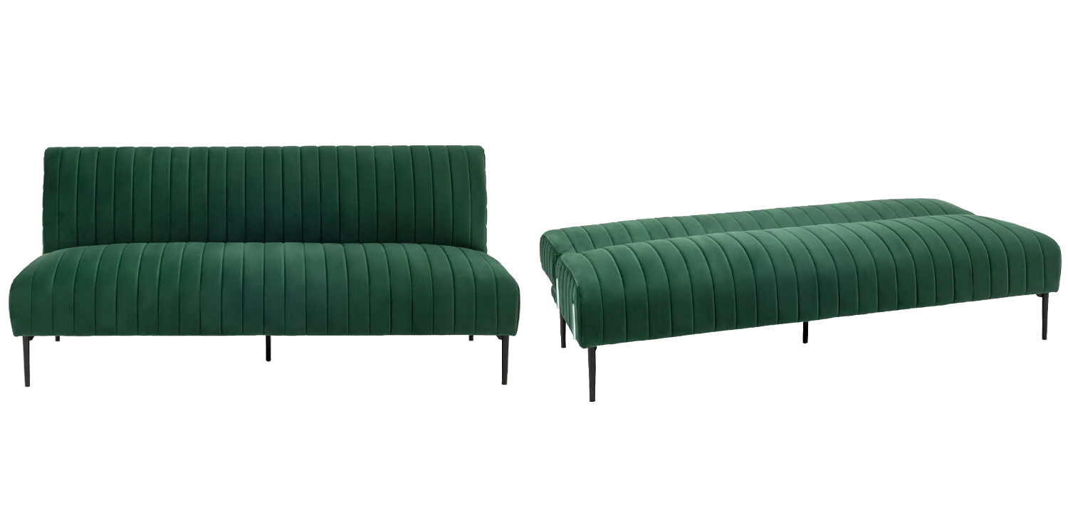 Диван Dilis изумрудный велюр - фото №2
