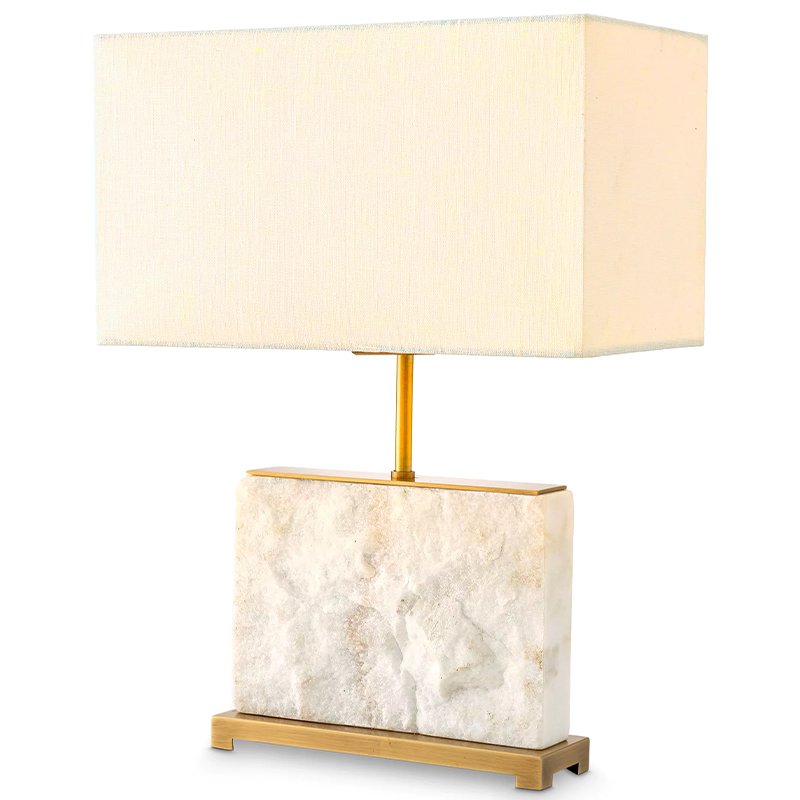   Eichholtz Table Lamp Newton S Marble   Bianco    -- | Loft Concept 