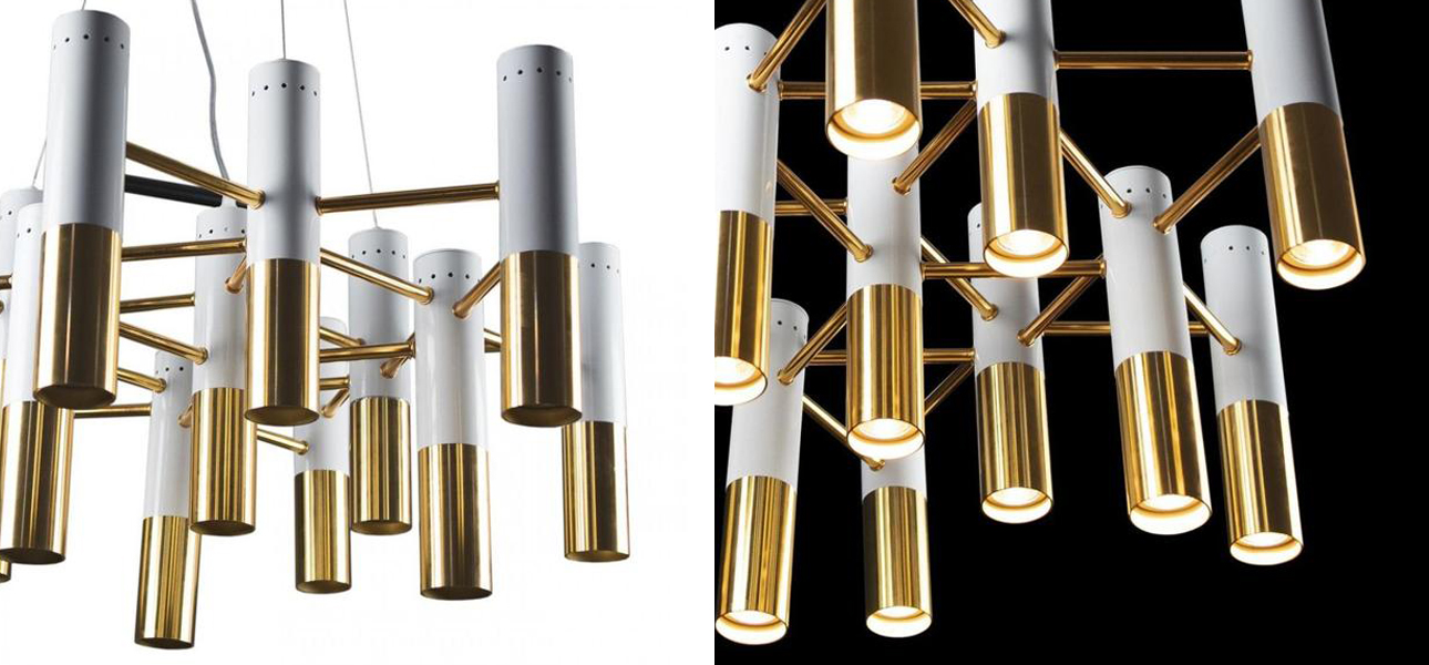 Люстра IKE Delightfull Pendant Белый цвет Диаметр 70 см - фото