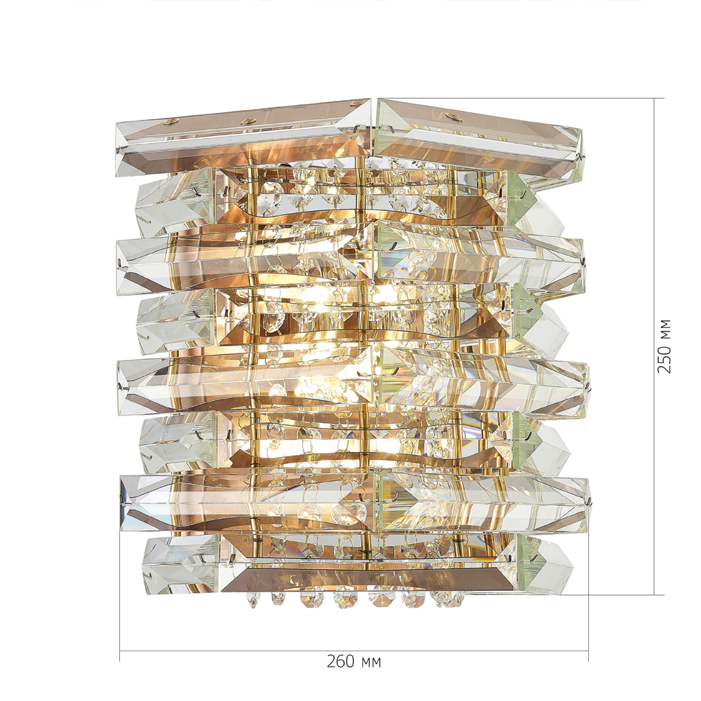Бра в классическом хрустальном обрамлении Light Garland в Ростове-на-Дону