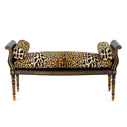  Attina Leopard Bench   -- | Loft Concept 