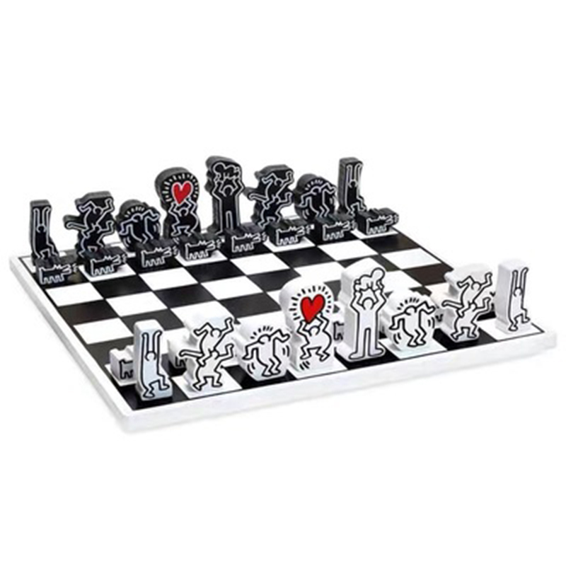    Keith Haring Chess Set     -- | Loft Concept 
