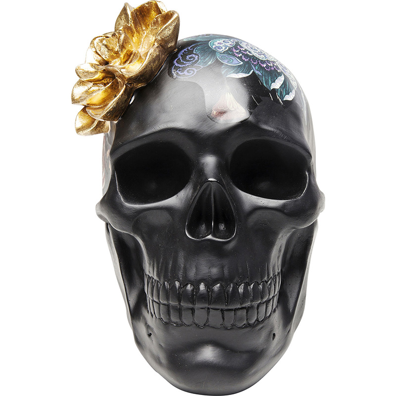  Skull with flowers   -- | Loft Concept 