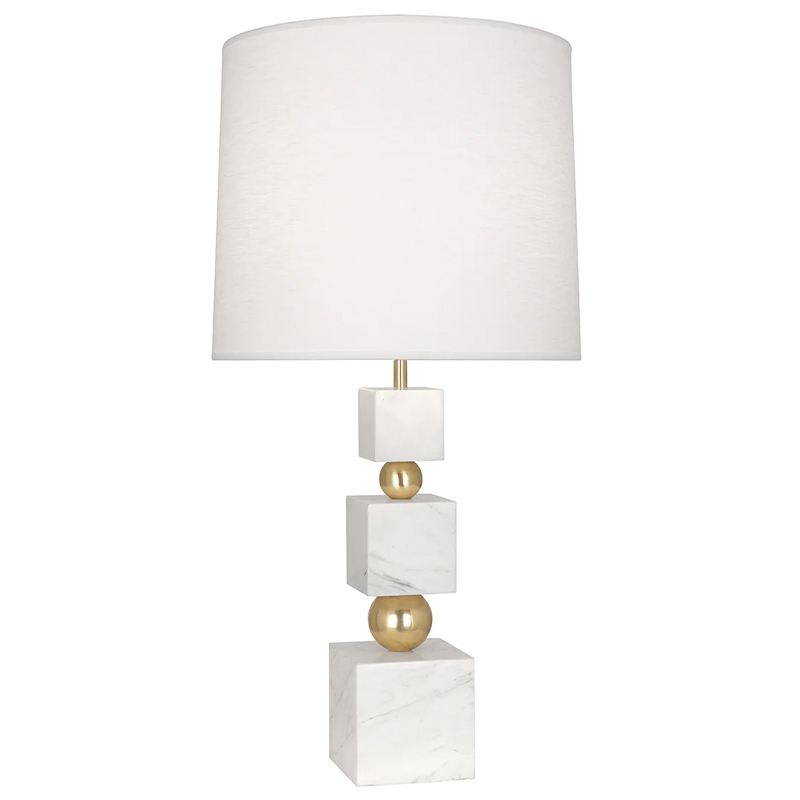   Totem Table Lamp in White Marble    Bianco    -- | Loft Concept 