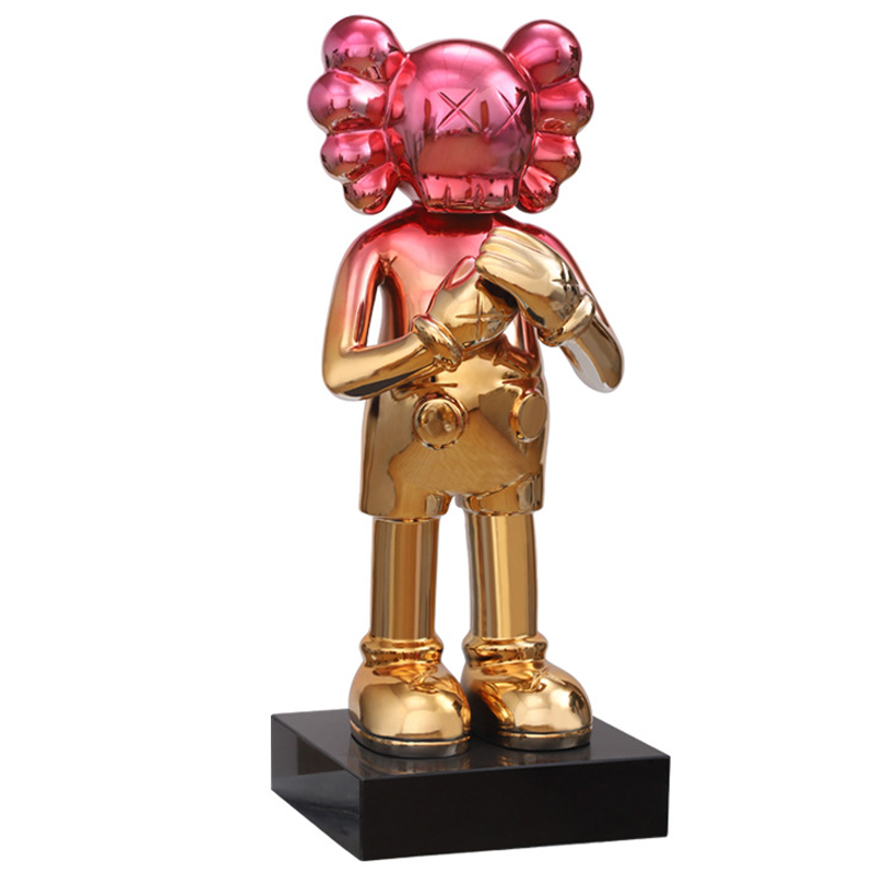  KAWS Gradient Gold Red on stand    -- | Loft Concept 