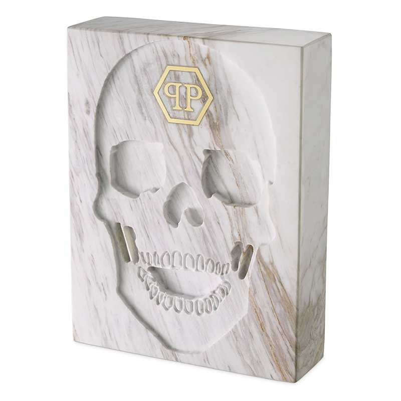  Philipp Plein Marble Skull book   Bianco  -- | Loft Concept 