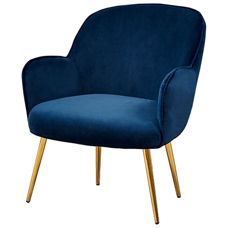  Waldeck Chair Blue     -- | Loft Concept 