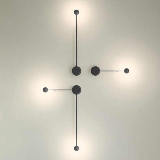  Pin Wall Light black   -- | Loft Concept 
