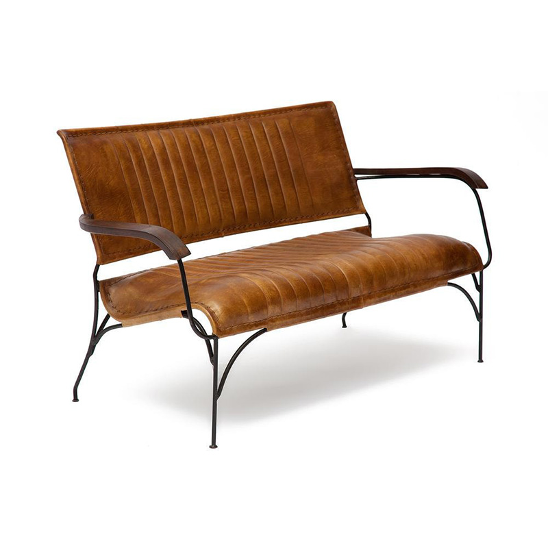 -    Buffalo Leather Sofa two-seater     -- | Loft Concept 