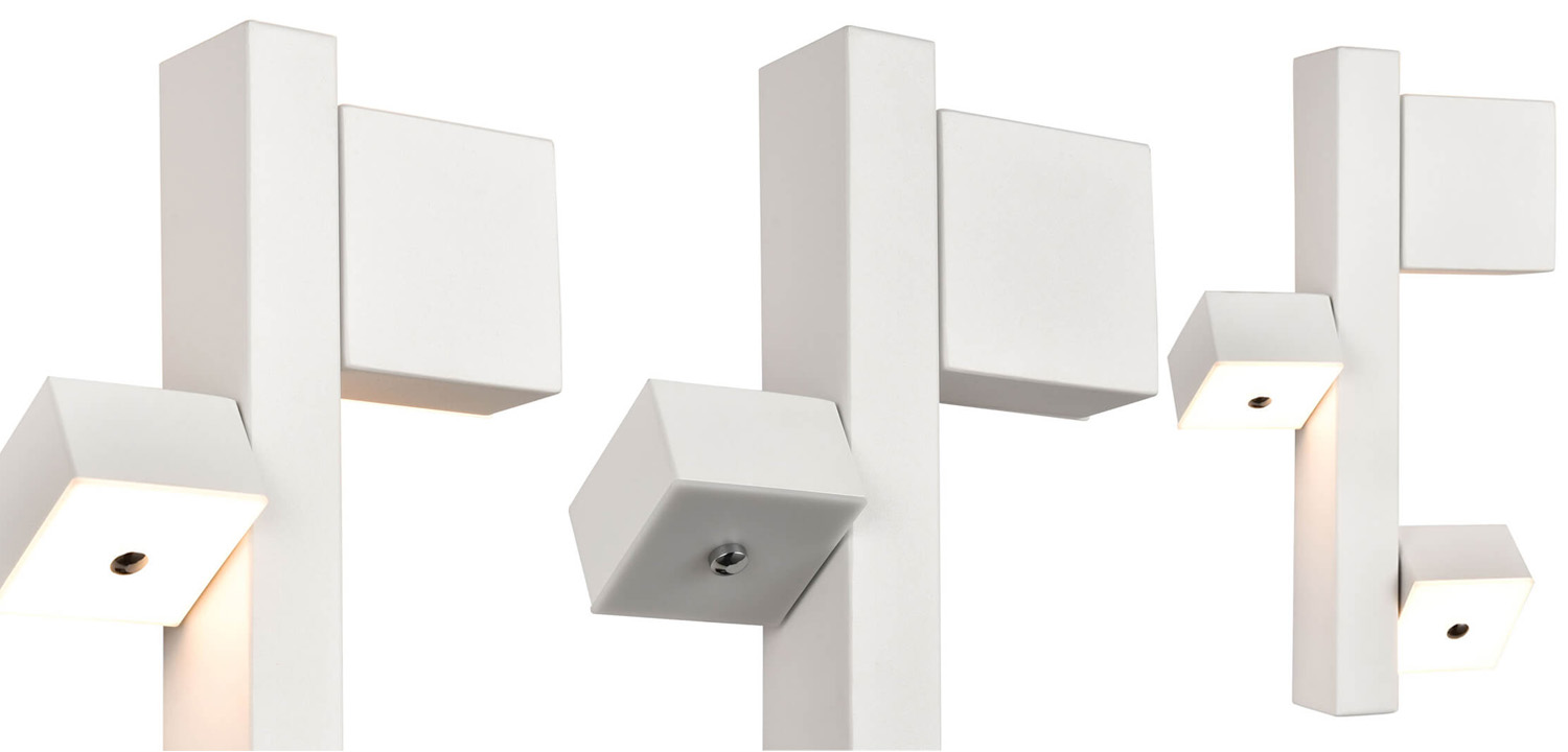 Бра Pohon White Squares Wall Lamp - фото