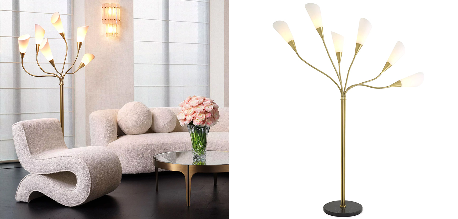Торшер Eichholtz Floor Lamp Gagnon - фото