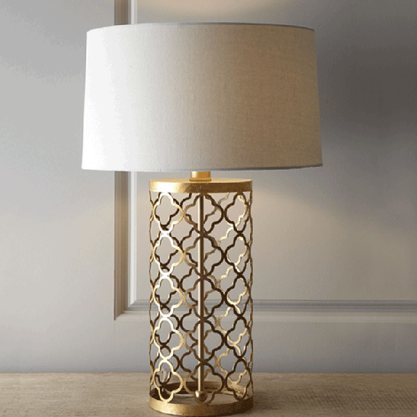   Regina-Andrew Design Quatrefoil Drum Lamp   -- | Loft Concept 