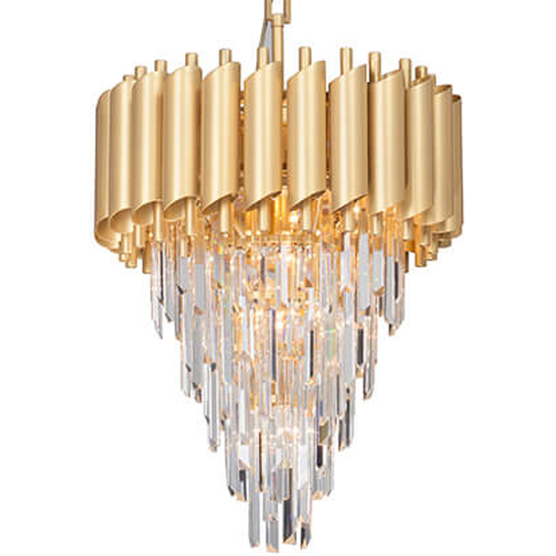 Empire Gold Chandelier Crystal D 50    -- | Loft Concept 