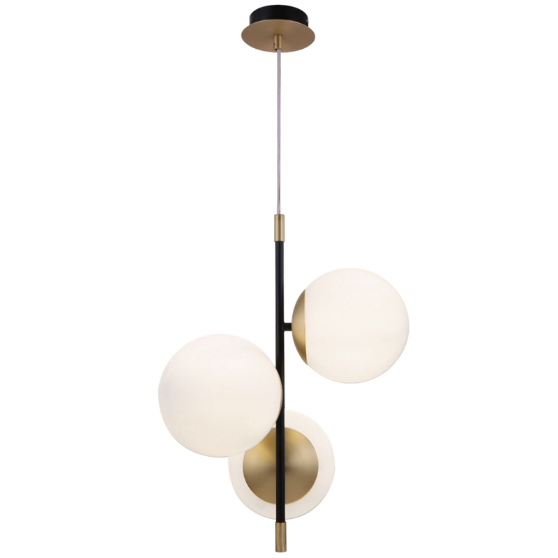  Spike Three Balls Hanging Lamp      -- | Loft Concept 