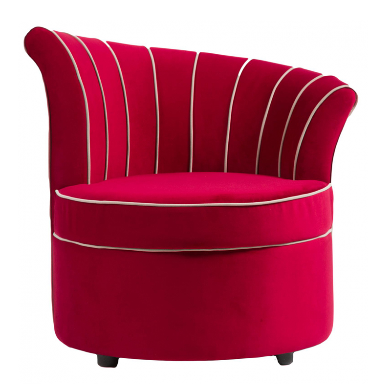  Curly Backrest Red   -- | Loft Concept 