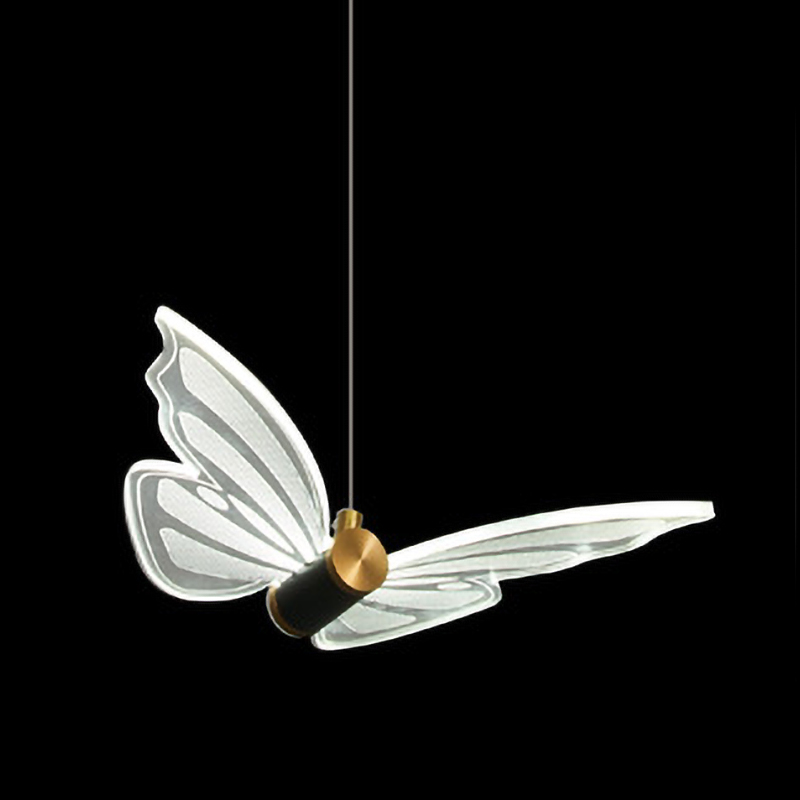  Glass butterfly chandelier B      -- | Loft Concept 