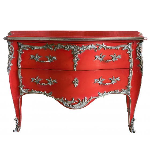  L.XV CHEST OF DRAWERS IN THE STYLE OF B.V.R Coquelicot    -- | Loft Concept 