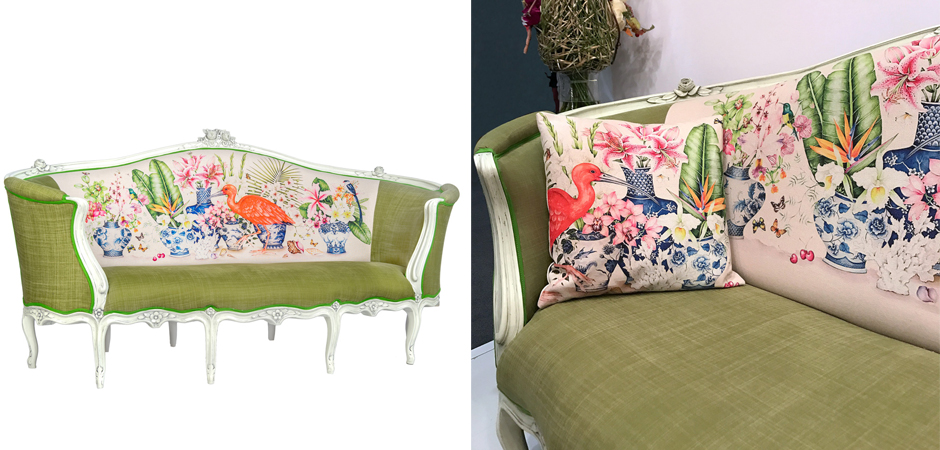 Диван Poetry of Flowers and Birds Sofa Диван Poetry of Flowers and Birds Sofa - Loft-Concept в Ростове-на-Дону
