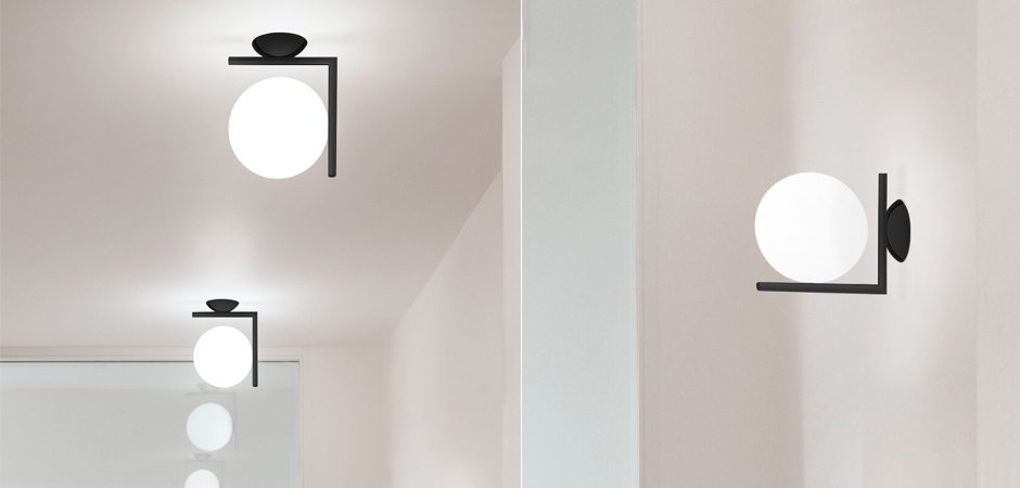 Бра Flos IC Lights C/W Black - Loft-Concept в Ростове-на-Дону