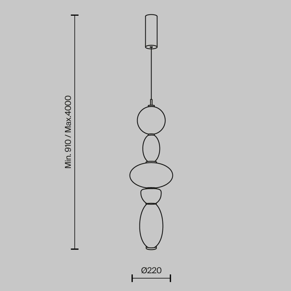 Подвесной светильник Adore LED 3000K 23Bт  в Ростове-на-Дону