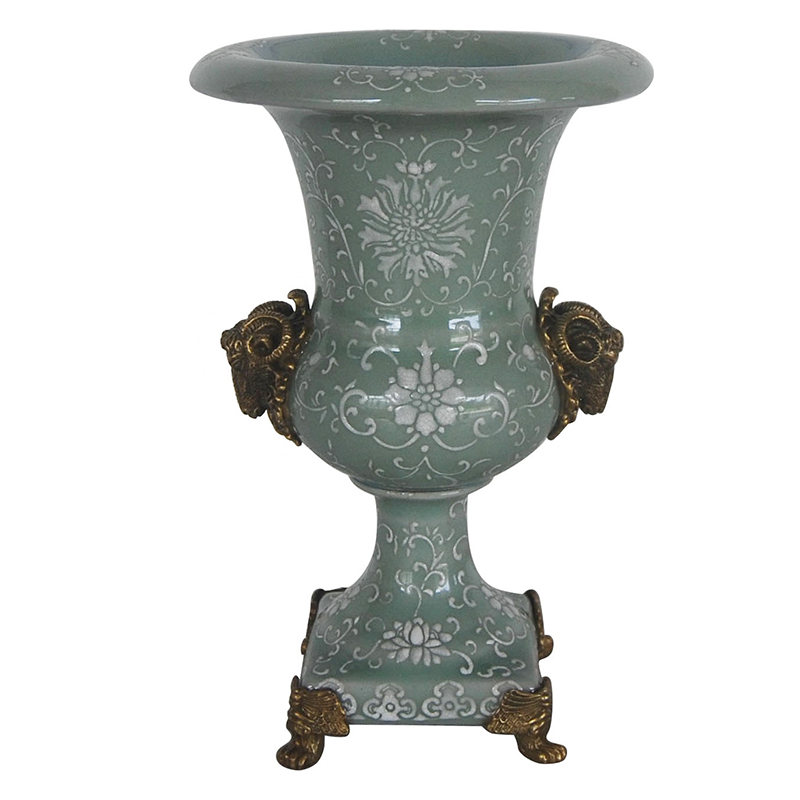  Bronze Aries Gray Vase    -- | Loft Concept 