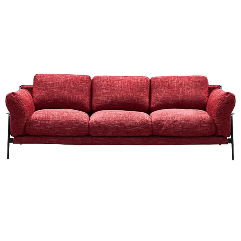  Red shinil Vintage Sofa      -- | Loft Concept 
