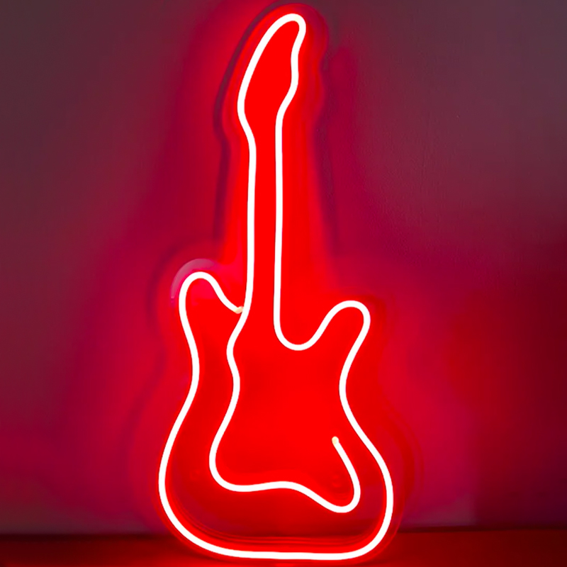    Guitar Neon Wall Lamp    -- | Loft Concept 