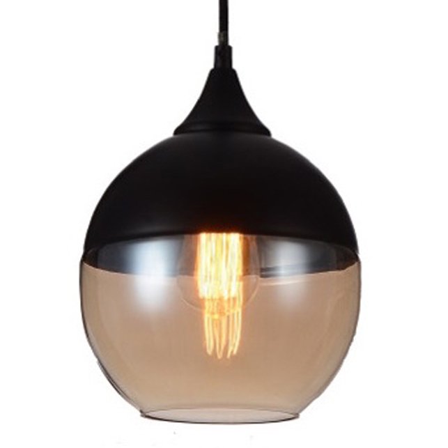   Smoke Glass Light Pendant Sphere   -- | Loft Concept 