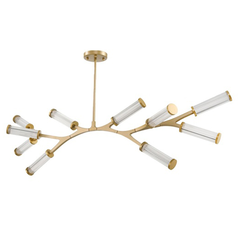  Cylinder Branches Chandelier Gold 10    -- | Loft Concept 