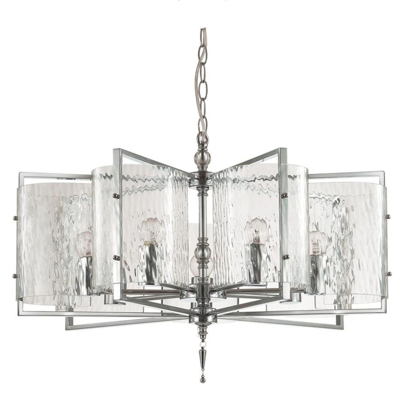 Люстра Karissa Chrome Chandelier 65 Хром Прозрачный (Transparent) в Ростове-на-Дону | Loft Concept 