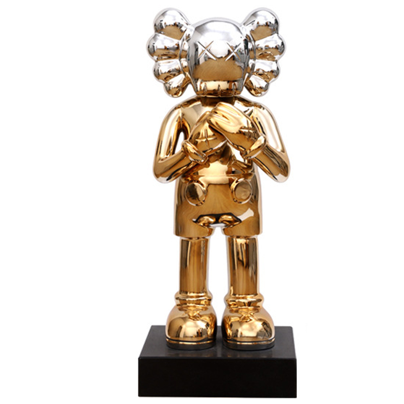  KAWS Gradient Gold Silver on stand    -- | Loft Concept 