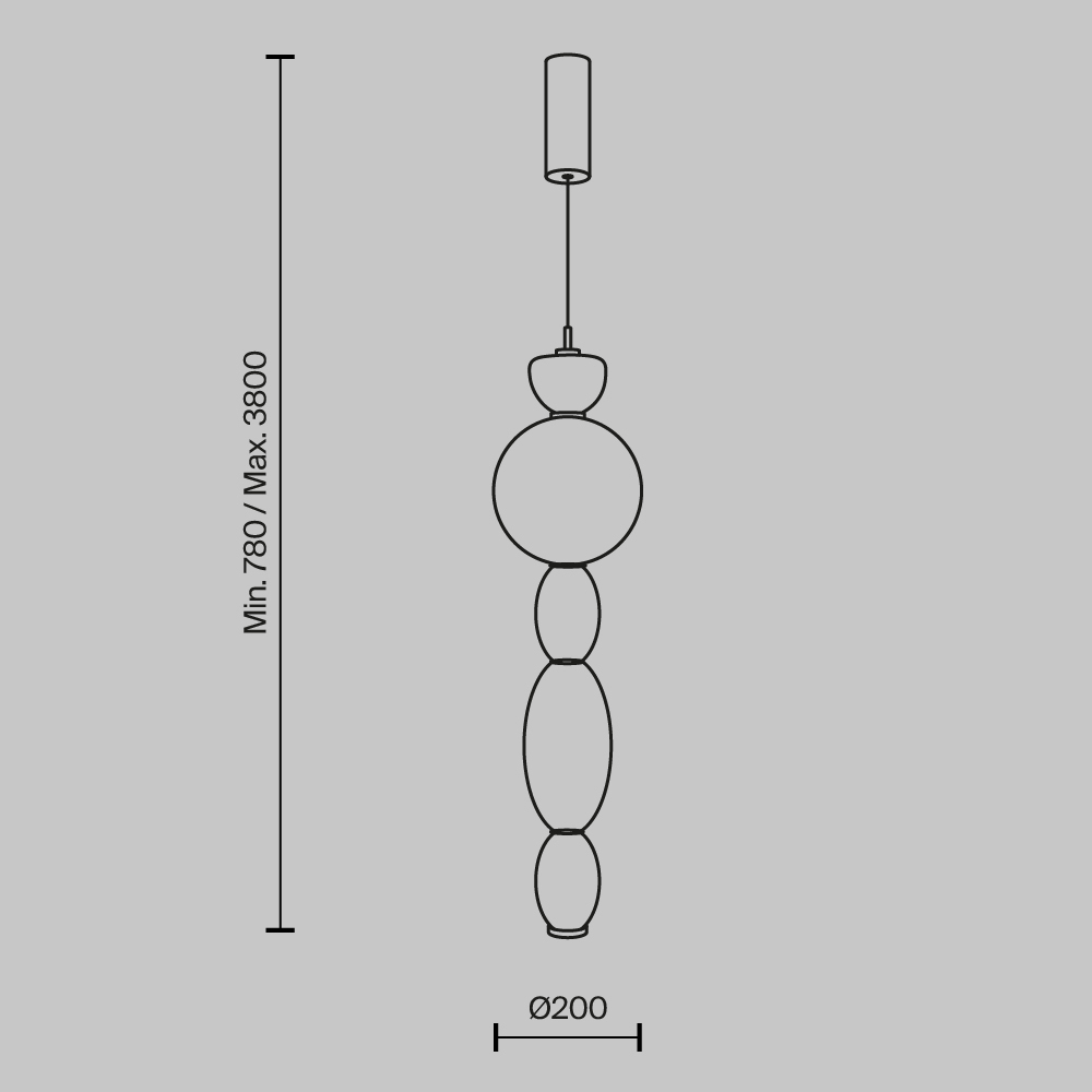 Подвесной светильник Adore LED 3000K 17Bт в Ростове-на-Дону