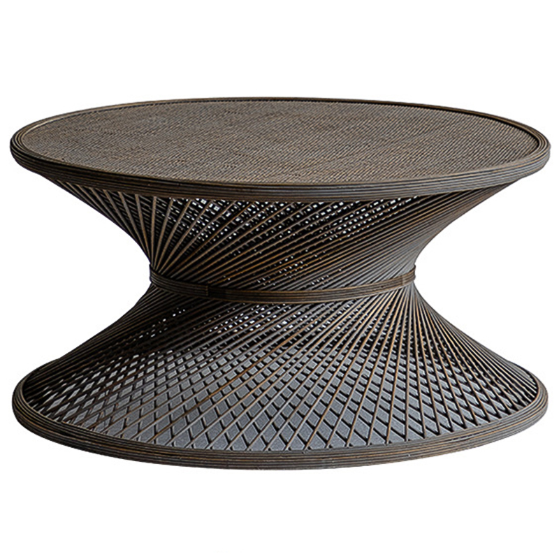   Zaire Wicker Coffee Table Dark   -- | Loft Concept 