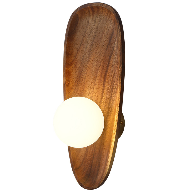          Fabre Wood Wall Lamp L      -- | Loft Concept 
