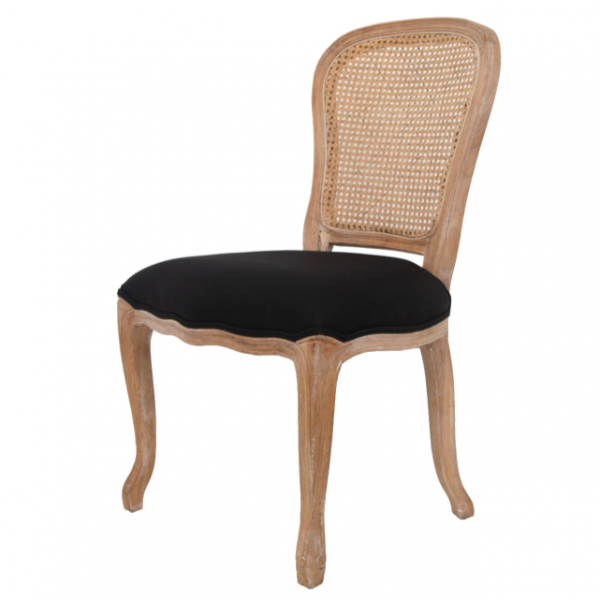  French chairs Provence Neman Black Rattan Chair    -- | Loft Concept 