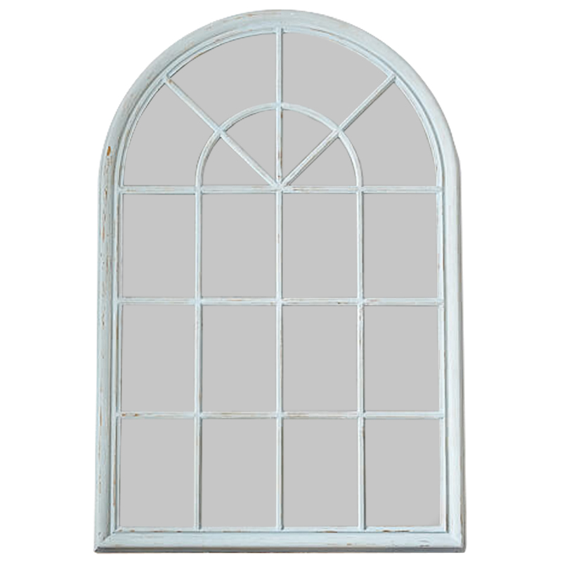  Window Blue Patina Mirror    -- | Loft Concept 