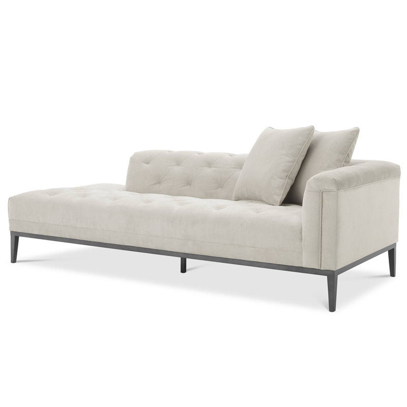  Eichholtz Lounge Sofa Cesare Right Pebble grey -    -- | Loft Concept 