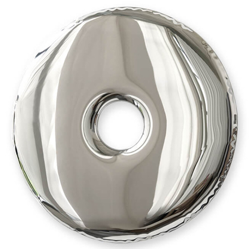 -   Rondo Polished Stainless Steel Wall Mirror by Zieta Chrome   -- | Loft Concept 