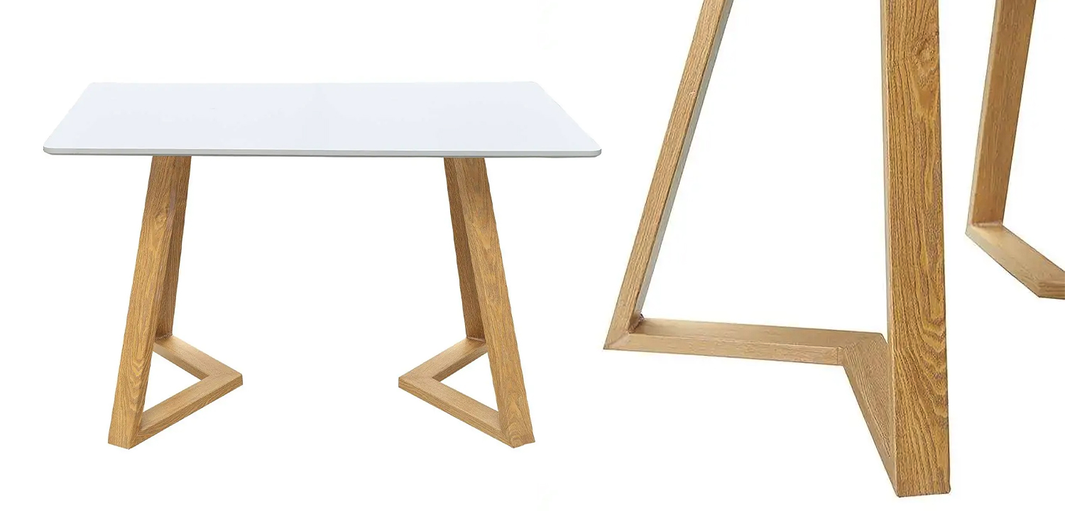 Стол обеденный Jordan белая столешница - фото