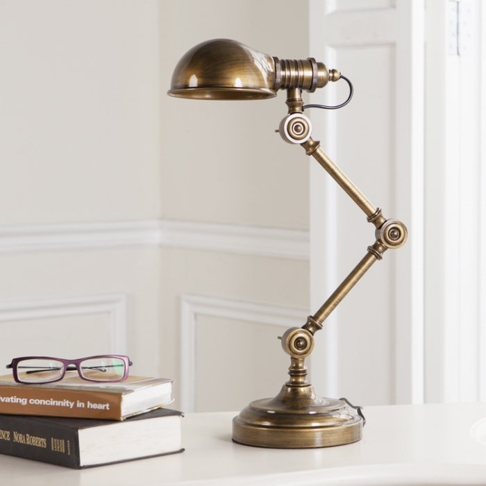   Brass Steampunk Table Lamp   -- | Loft Concept 
