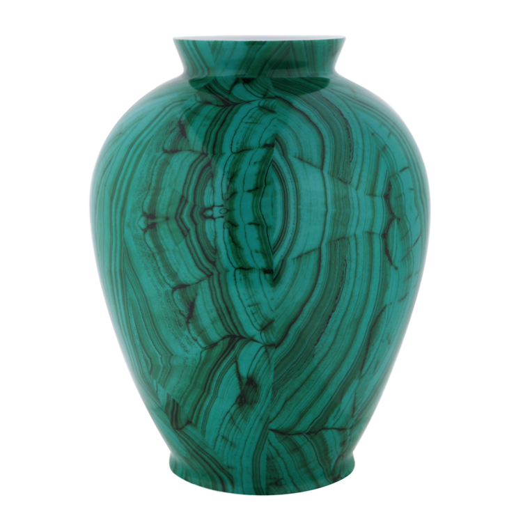  Malachite Vase barrel   -- | Loft Concept 