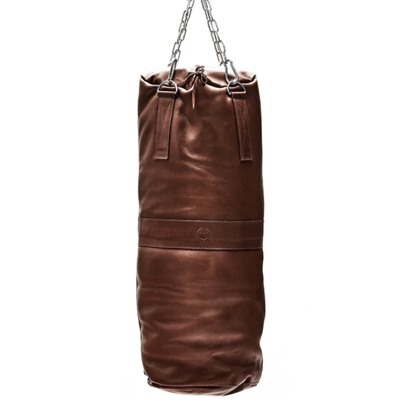   RETRO HERITAGE BROWN LEATHER HEAVY PUNCHING BAG    -- | Loft Concept 