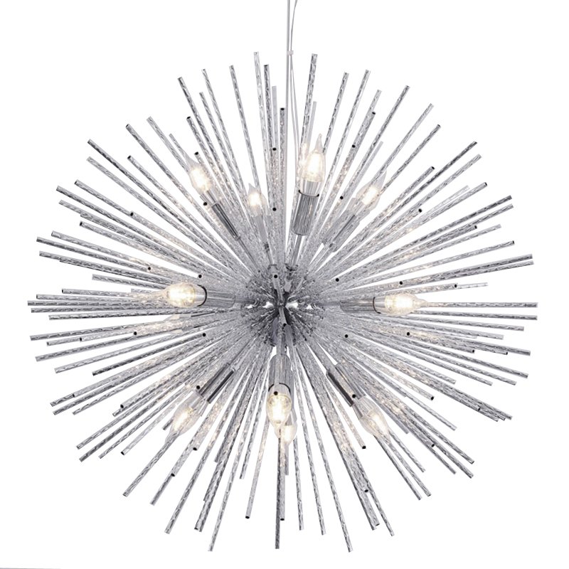 Люстра Sputnik Silver Chandelier Серебряный в Ростове-на-Дону | Loft Concept 