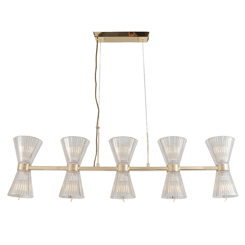  Glass Horn Light gold 10      -- | Loft Concept 
