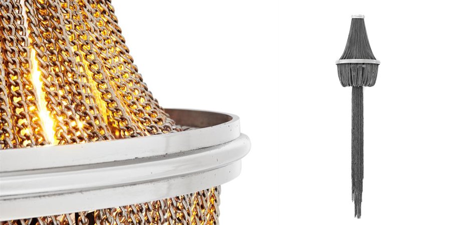 Бра Wall Lamp Martinez Nickel - Loft-Concept в Ростове-на-Дону