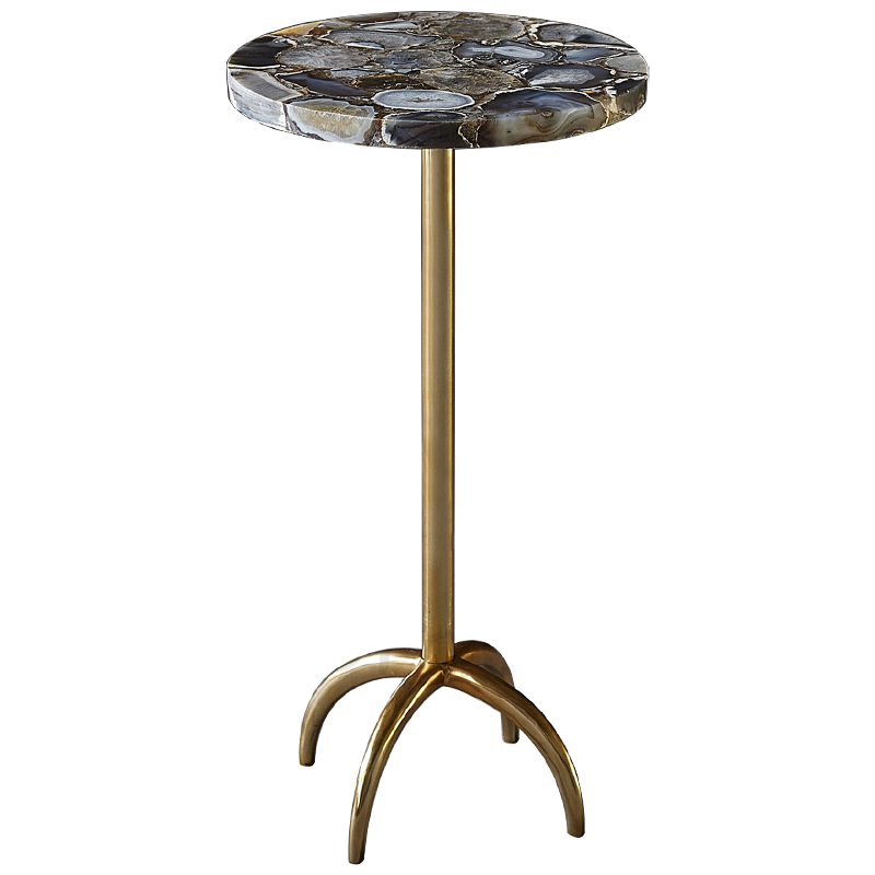       Grey Agate Side Table     -- | Loft Concept 