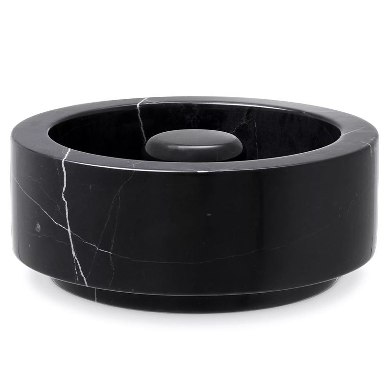  Eichholtz Ashtray Poulsen Black   Nero  -- | Loft Concept 