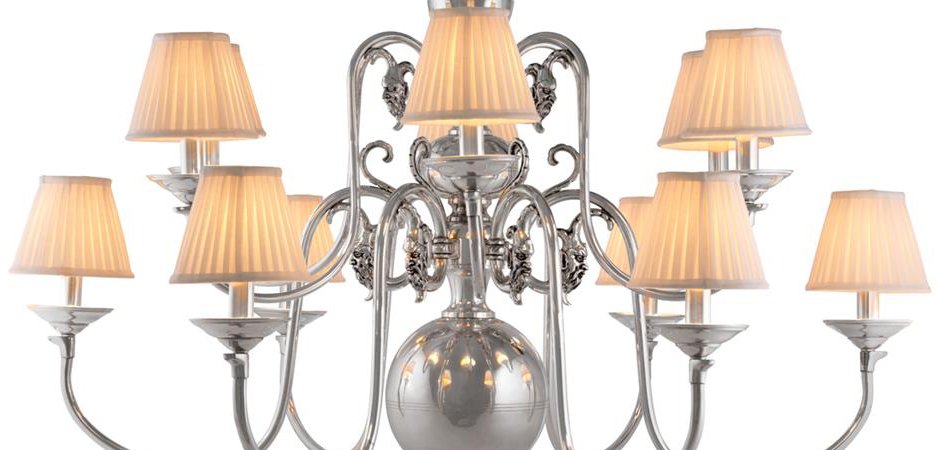 Люстра Eichholtz Chandelier La Chapelle Silver - Loft-Concept в Ростове-на-Дону
